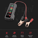 12V Car Battery Tester 6 LED Light Battery Alternator for Car Vehicle Motorcycle