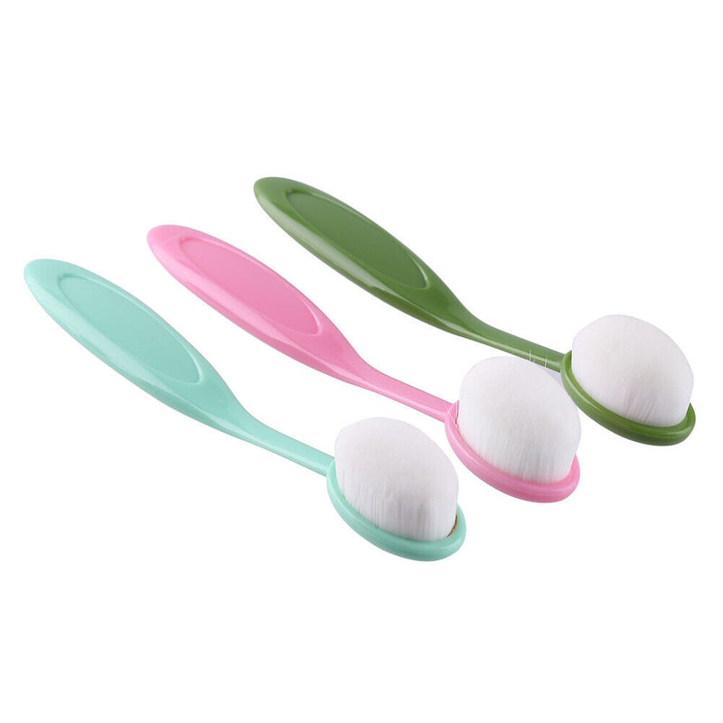 10pcs Colorful Ink Blending Brush Painting Drawing Flat Brushes Art DIY Too