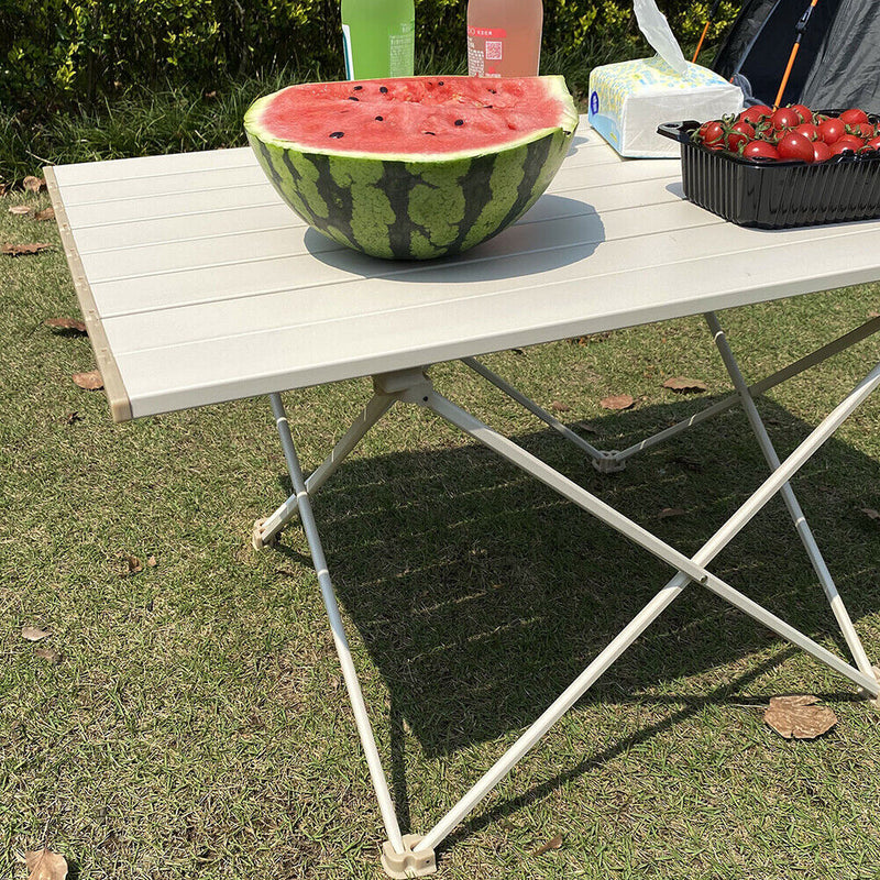 Camping Folding Table with Storage Bag, Folding, Hiking, Travel, Outdoor-Ga