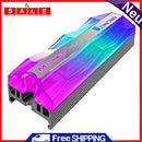Jonsbo M.2-2 M.2 2280 SSD Heatsink FAN Pin Color Lighting Hard Disk Cooling Pad