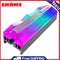Jonsbo M.2-2 M.2 2280 SSD Heatsink FAN Pin Color Lighting Hard Disk Cooling Pad