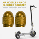 1 Pair Electric Scooter Valve Stem Cap Dust-proof for Max G30 Cycling Tyre Co