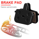 2 Sets Bicycle Brake Pads Quiet Bike Hydraulic Disc Brake Pad for TONGUELI/Forever