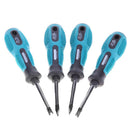 Domybest 4pcs U Fork Mold Screwdriver Set Multifunction CR-V Screwdriver