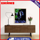 5D DIY Diamond Painting Kits Full Round Drill High Wine Glass Mosaic Mural