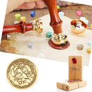 25mm Christmas Wax Seal Stamp Cartoon Head DIY Retro Sealing Decor (SD057)