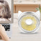 Portable USB Table Fan 360 Rotation Mini Desk Summer Cooling Fan (White)