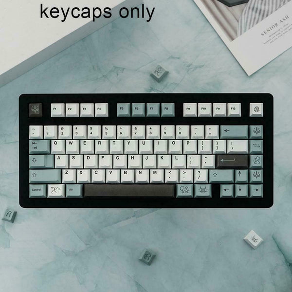 PBT November Fog Keycaps Gmk Keycap Profile Dye-sub For CHERRYs Gk616468 V1U3