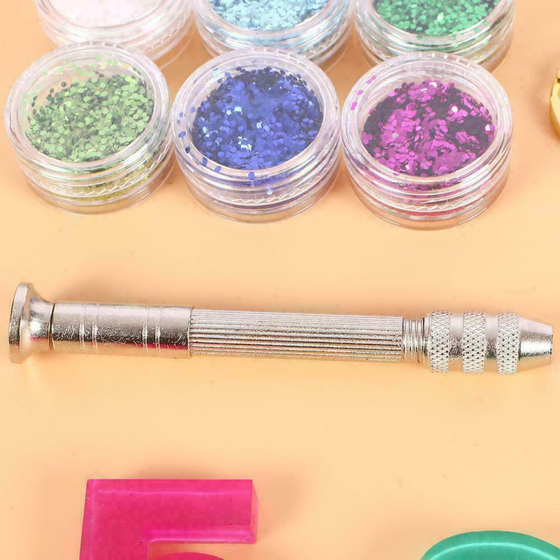 186Pcs/set DIY Jewelry Silicone Casting Molds Tools Set Contains B1Q9 U7K9