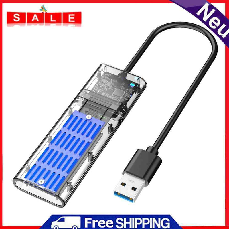 M2 SSD Case M.2 to USB 3.0 NGFF SATA B Key Mobile Hard Drive Disk Enclosure Box