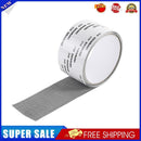 5x200cm Anti-Mosquito Screen Window Patch Self-Adhesive Repair Tape (Black)