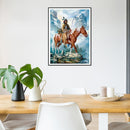 5D DIY Full Drill Diamond Painting Indiana Embroidery Mosaic Kit Home Wall Decor