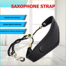 Adjustable Leather Saxophone Shoulder Strap Belt with Buckle for Music Lovers