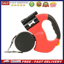 Dual Double Head Tractor Walk Dog Automatic Retractable Traction Rope with