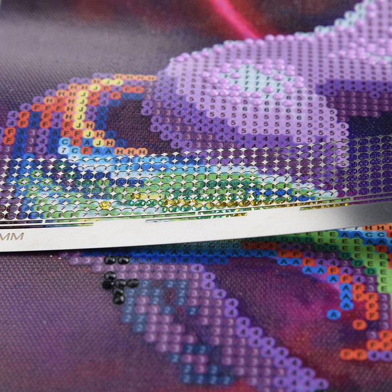 Stainless Steel Diamond Painting Ruler for DIY Sewing Embroidery Patchwork