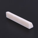 Beige Buffalo Bone Bridge Saddle Nut Slotted for Ukulele Uke Guitar Newly