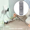 Kitchen Storage Attachment Cable Holder Clip (2*White+Black+Grey)