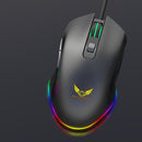 ZERODATE G21 6400DPI 6 Key Wired RGB Backlit Gaming USB Mouse for Desktop/Laptop