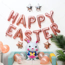 Latex Ornaments Rabbit Balloons Easter Decor Bunny Balloon Colourful Baloon