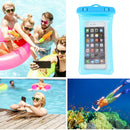 Waterproof Phone Case Underwater Touch Screen Mobile Phone Bags (Blue)