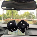 Gift Car Hanging Pendant Velvet Dice Multicolor Plush Dices Car Accessories