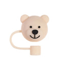 Proof Drinking Dust Cap Cup Accessories Silicone Straw Plug Cartoon Plugs Cover