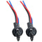 2pcs 7443 T20 Bulb Connector Male Adapter for Automotive Turn Signal Bulb Socket