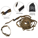 Camping Campsite Storage Strap Hanging Rope Lanyard Hanger (5m Army Green) Newly