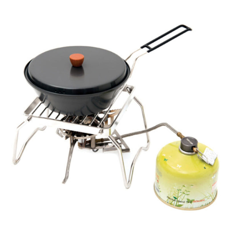 Outdoor Camping Stove Barbeque Grill Stand Mini Backpacking Bracket for Pic