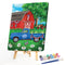 Farm Car Oil Paint By Numbers DIY Handpainted on Canvas Wall Art Gift Unframed