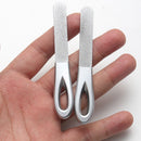 Grinding Stainless Steel Nail File Nail Art Tools Manicure Pedicure Scrub