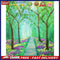 Forest Path Oil Paint By Numbers DIY Handpainted on Canvas Wall Art Picture Gift