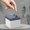 Household Electric Toothpick Storage Box Automatic Dispenser (Dark Blue)