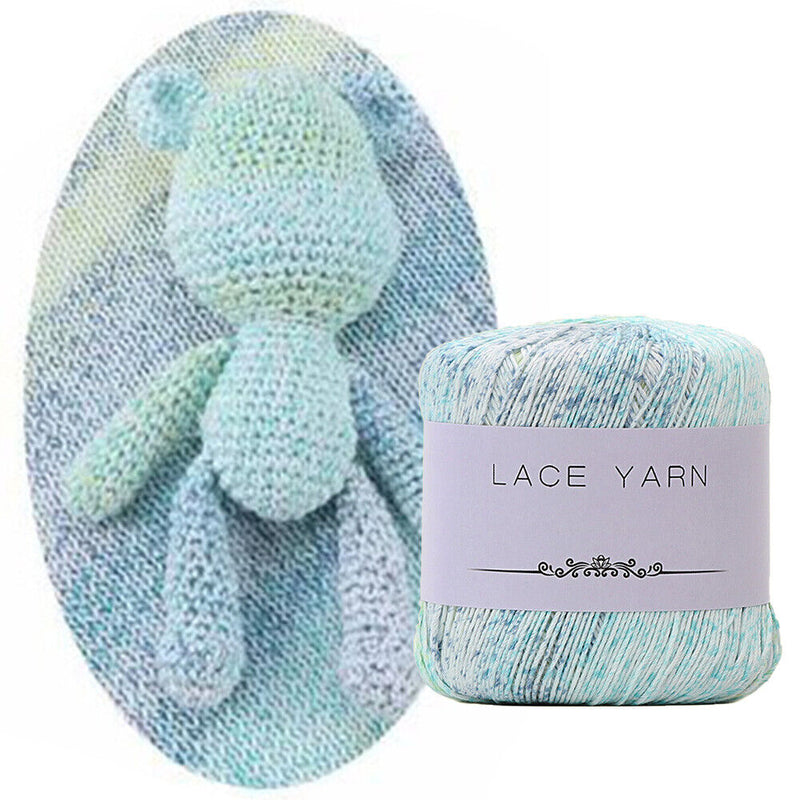 10 Strands Section-dyed DIY Crochet Thread Hand Knitting Sweater Scarf Weave