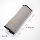 Plush Car Seat Belt Cover Breathable Kids Seatbelt Shoulder Pad (Grey) Newly