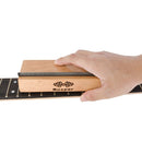 Muspor 2 in 1 Guitar Fret Crowning File Luthier Maintenance Polishing Tools