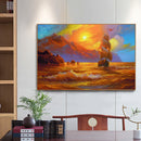 Full Round Drill Diamond Painting Sunset Boat Pictures Handiwork Art Mosaic K