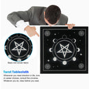 Tarot Card Tablecloth Divination Altar Cloth Corduroy 49x49cm (Style B)