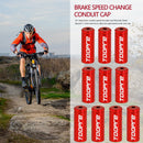 4/5mm 10pcs/Bag Aluminum Alloy Mountain Road Bike Brake/Shift Cable End Caps