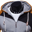 Men Long-Sleeves Spring Autumn Teenager Boy Zipper Cardigan Hoodie Sweatershi