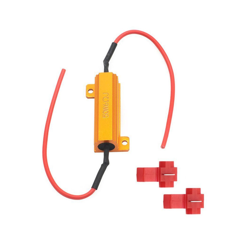Wiring Resistance Turn Signal 50W 6 ohm Headlight Load Resistor Load Resistor