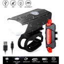 Rechargeable USB LED Bike Lights Front Rear Lights Bicycle Lamp Headlight