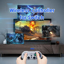 2Wireless Controller for Nintendo Switch PC with Dual Motor Vibration Turbo