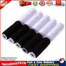 10pcs Hand Quilting Embroidery Sewing Thread for Home Stitch(Black+White) Newly