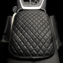 Car Armrests Storage Box Cover Pad Mat Anti-slip with Back Elastic Strap Newly