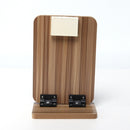 Solar Panel Foldable Wooden Base Camping Accessories Emergency Charging Pan