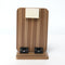 Solar Panel Foldable Wooden Base Camping Accessories Emergency Charging Pan