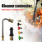 Pressure Washer Gun Adapter 120 Degree Extension Wand 5 Tips for Karcher