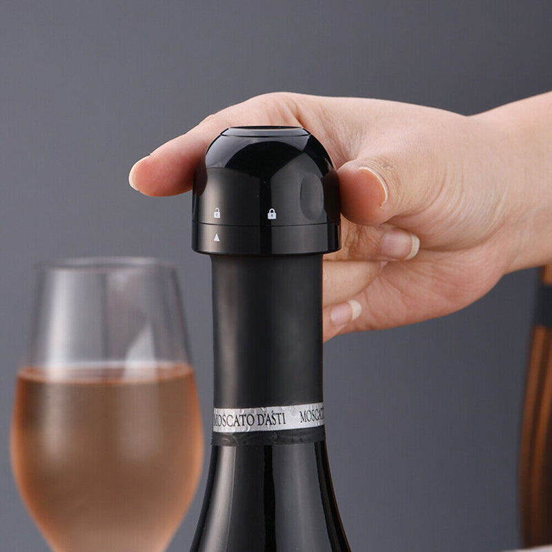Red Wine Bottle Vacuum Cap Beer Beverage Champagne Silicone Stopper Sealer