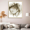Cotton Thread Cross Stitch Kits 14CT Stamped DIY Needlework (R636 Embrace) Newly
